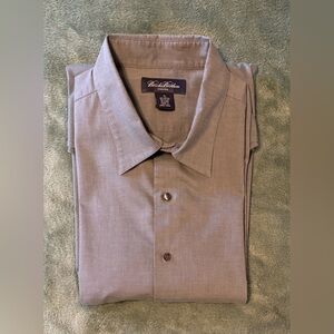 Brooks Brothers Stretch, L/S, Cotton Blend, Size: XL (4359)